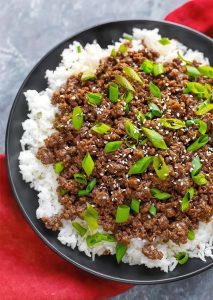 Korean Beef Rice Bowl